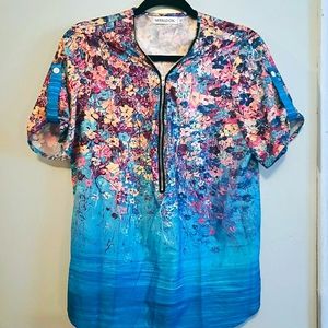 Women's short sleeve blouse